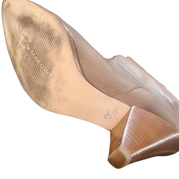 B. Makowsky BFLEEZA Desert Leather Knee High Boots – Women’s 9, New in Box - Picture 4 of 5